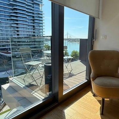 Alquiler de un espacioso apartamento de 2 habitaciones, 60 m², BW Residences, Belgrado, Serbia